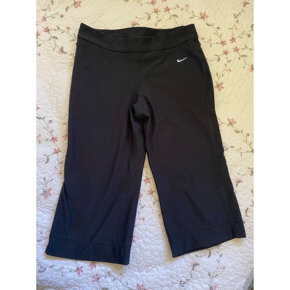 Vintage Nike Yoga Crop Activewear Pants Stretch M
